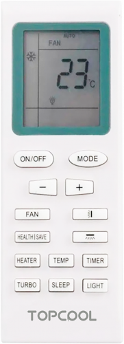 Сплит-система ТopCool TR-24SBIN1/IN/TR-24SBIN1/OUT Eco DC Inverter