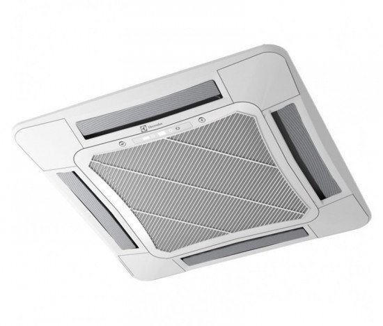 Внутренний кассетный блок мультизональной системы VRF Electrolux ESVMC4-SF-140S + панель Step Free