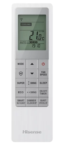 Сплит-система Hisense AS-10UW4RVETG01G(C)/AS-10UW4RVETG01W(C) Champagne Crystal Super DC Inverter Wi-Fi