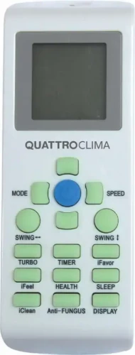 Кассетная сплит-система Quattroclima QV-I18CG/QN-I18UG/QA-ICP9